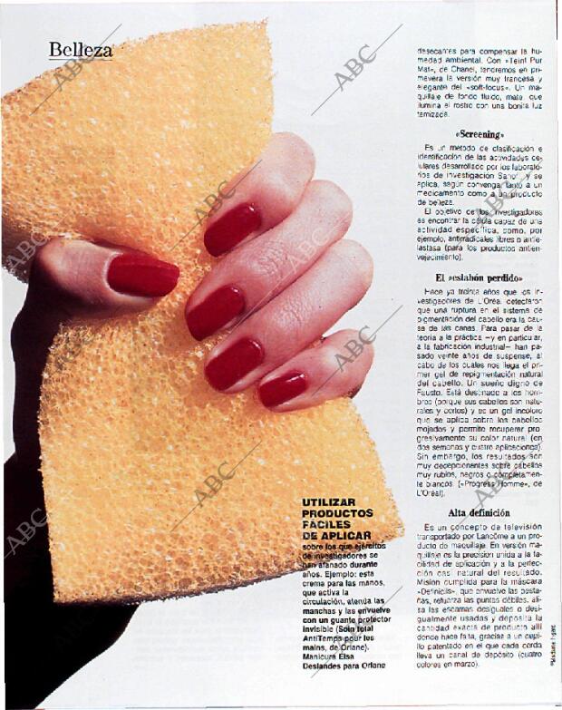 BLANCO Y NEGRO MADRID 10-02-1991 página 82