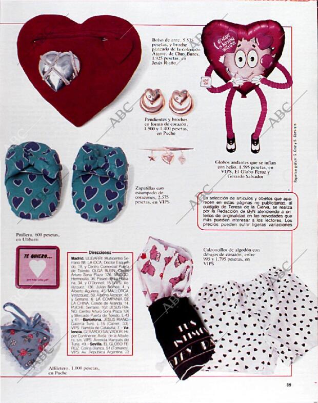 BLANCO Y NEGRO MADRID 10-02-1991 página 89