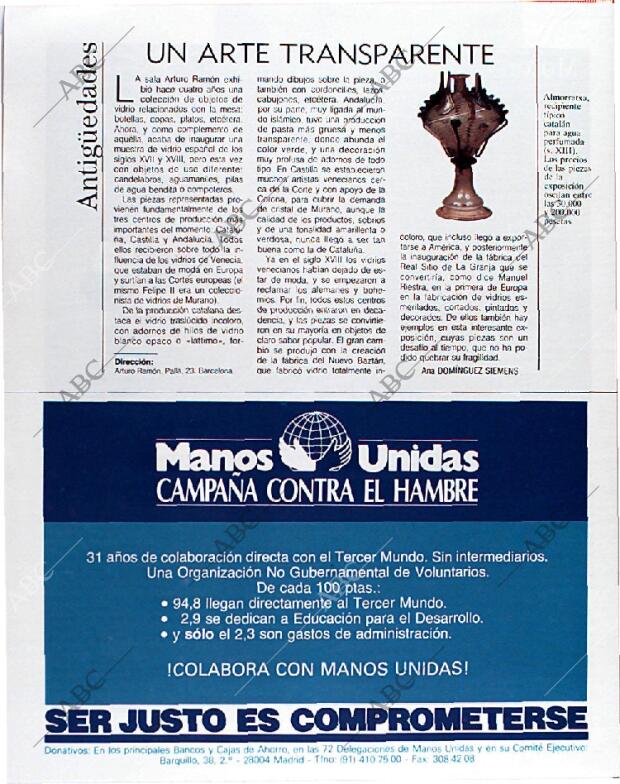 BLANCO Y NEGRO MADRID 10-02-1991 página 92