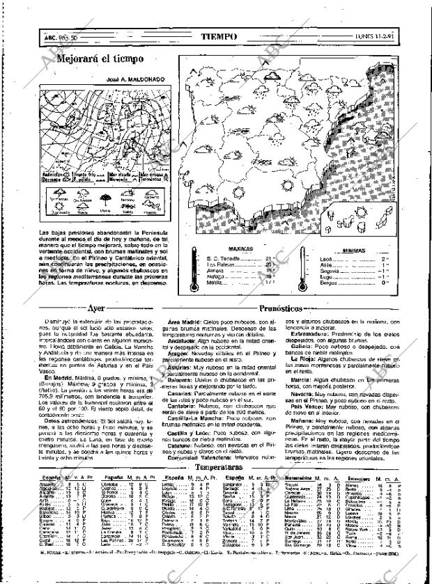 ABC MADRID 11-02-1991 página 50