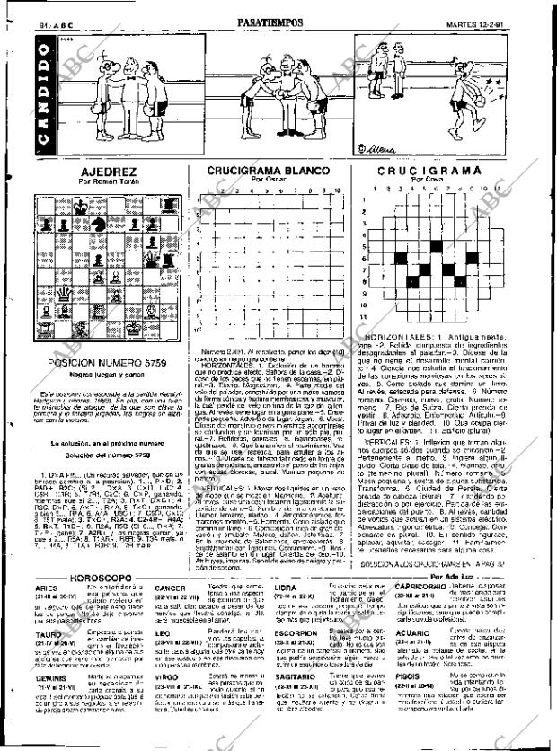ABC SEVILLA 12-02-1991 página 94