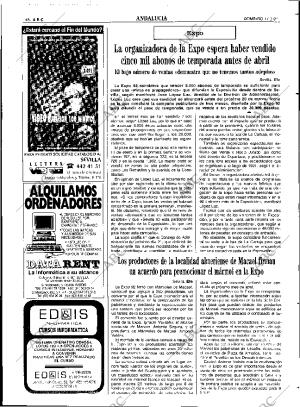 ABC SEVILLA 17-02-1991 página 48