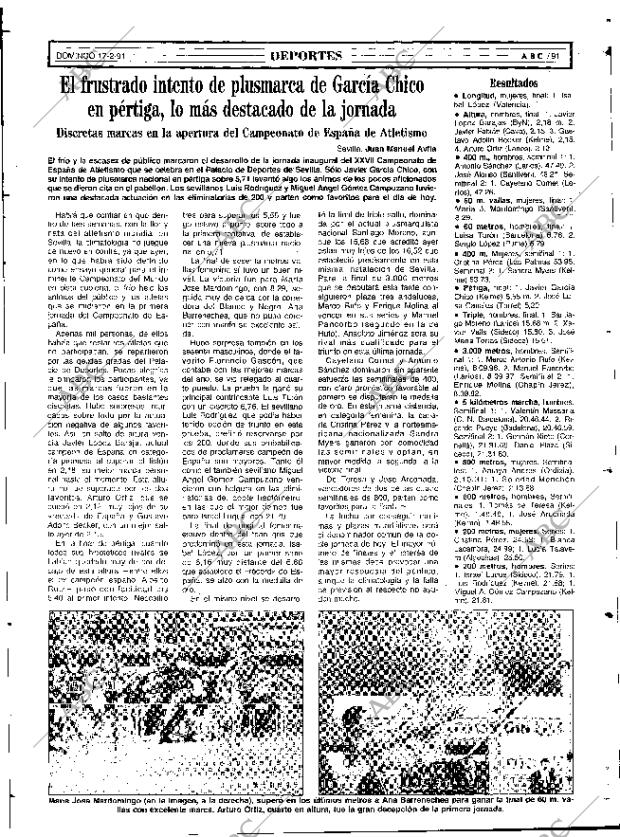 ABC SEVILLA 17-02-1991 página 91