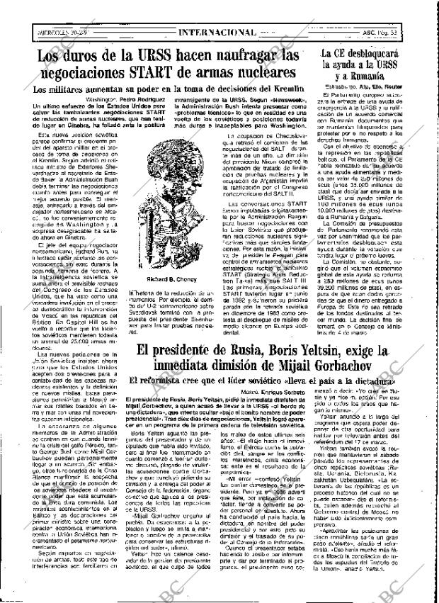 ABC MADRID 20-02-1991 página 33