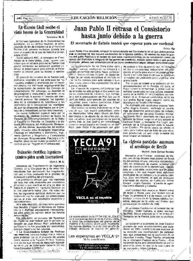 ABC MADRID 20-02-1991 página 62