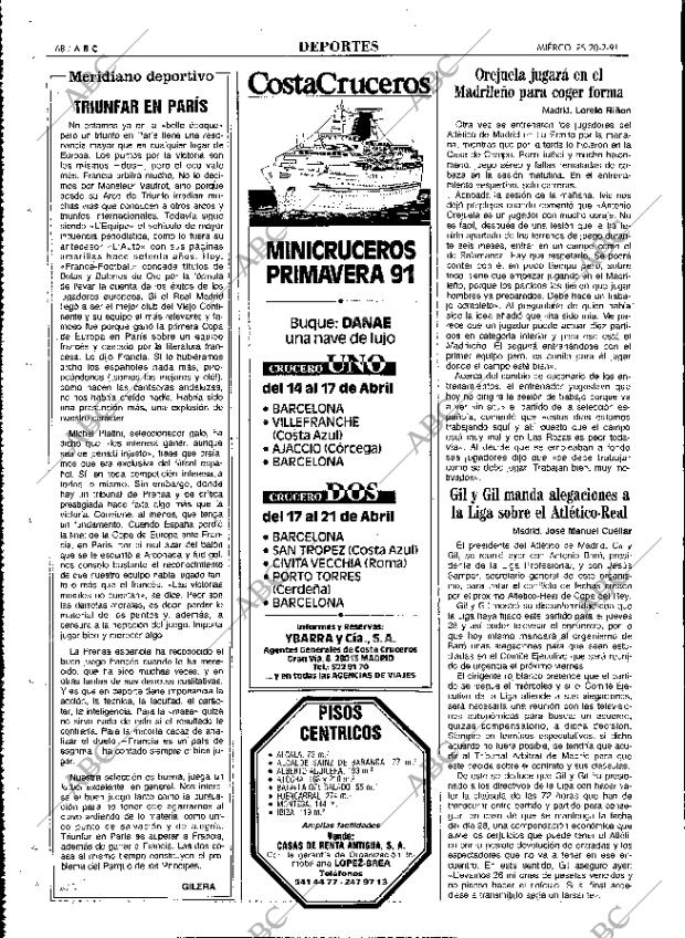 ABC MADRID 20-02-1991 página 68