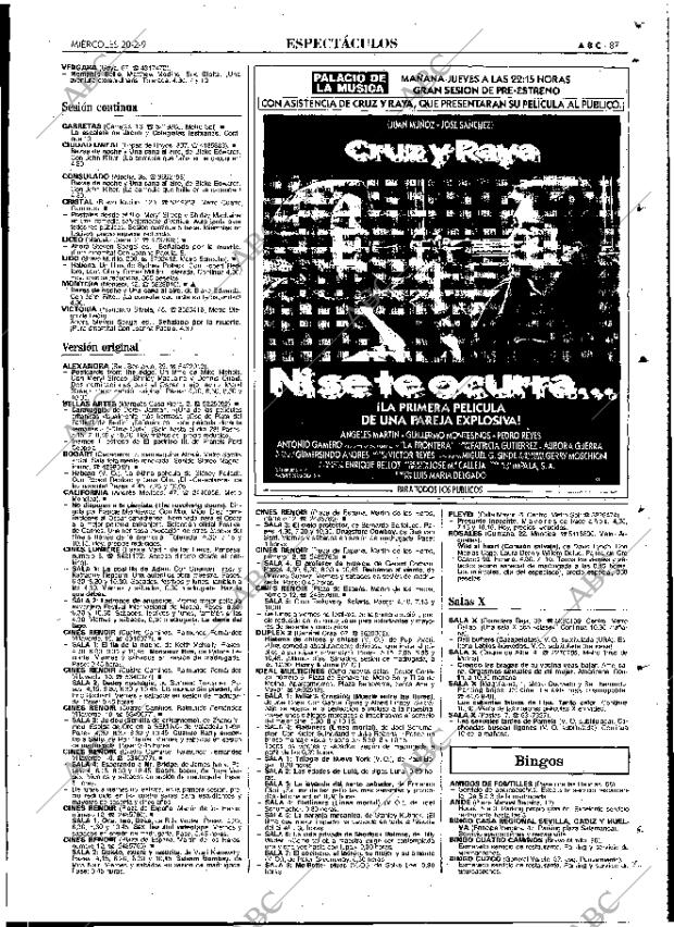 ABC MADRID 20-02-1991 página 87