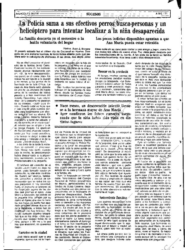 ABC SEVILLA 20-02-1991 página 71