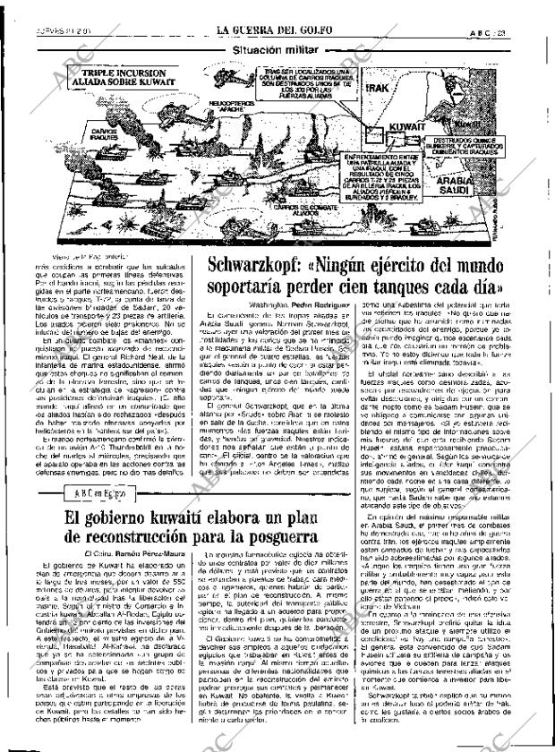 ABC SEVILLA 21-02-1991 página 23