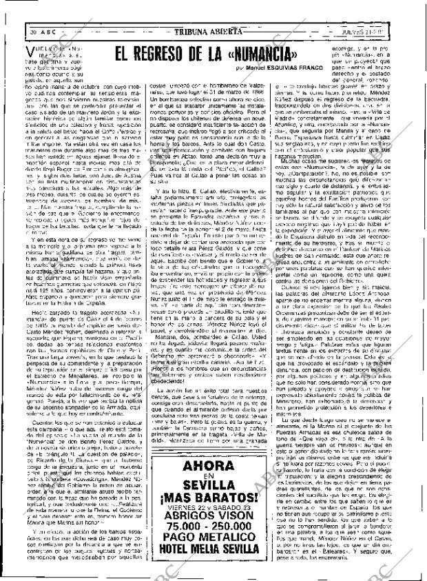 ABC SEVILLA 21-02-1991 página 30