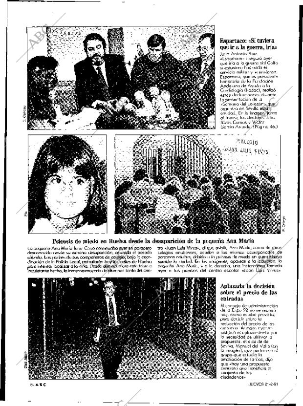 ABC SEVILLA 21-02-1991 página 8