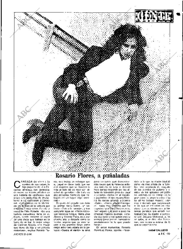 ABC SEVILLA 21-02-1991 página 89