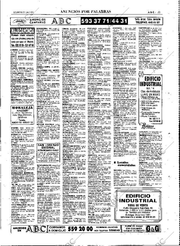 ABC MADRID 24-02-1991 página 133