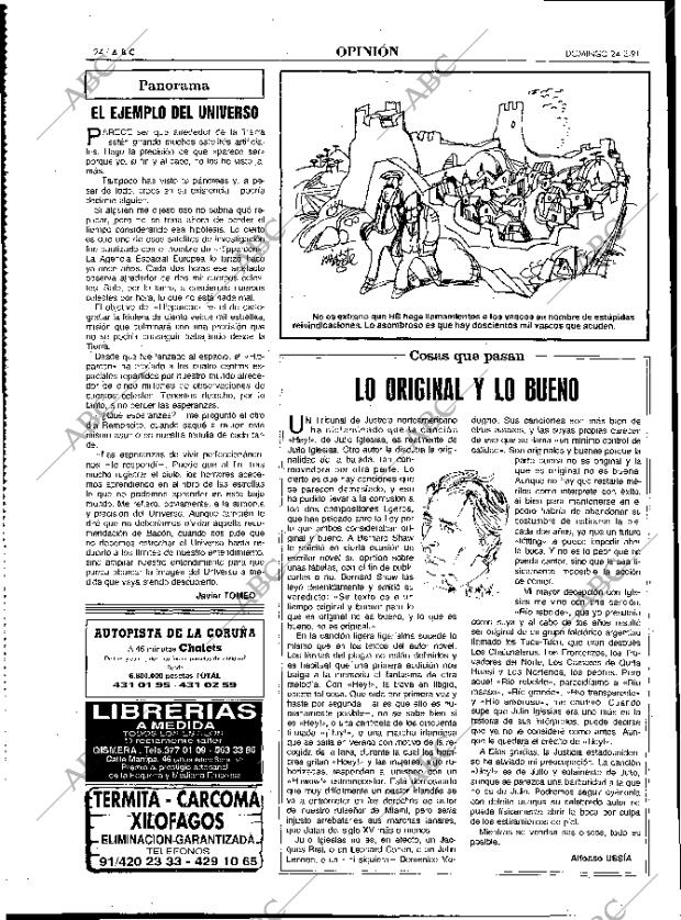 ABC MADRID 24-02-1991 página 24