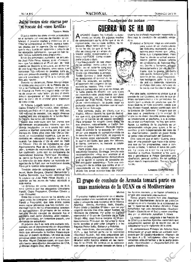 ABC MADRID 24-02-1991 página 50