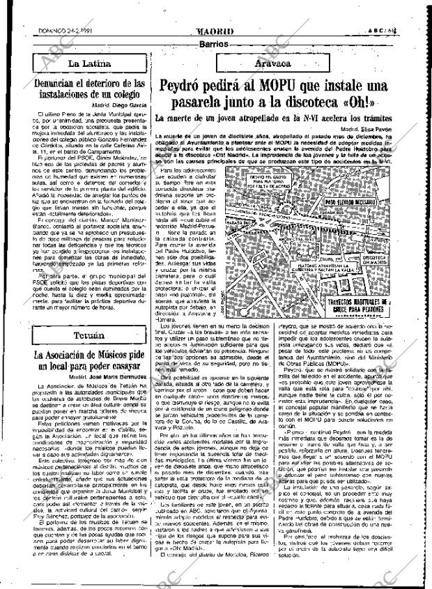 ABC MADRID 24-02-1991 página 61