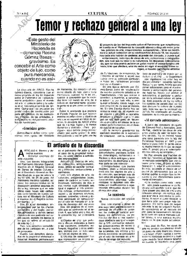 ABC MADRID 24-02-1991 página 76