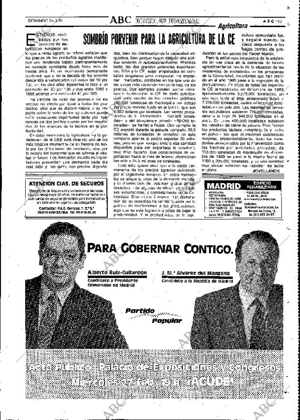 ABC MADRID 24-02-1991 página 93