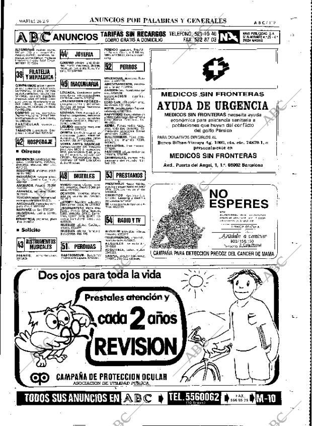 ABC MADRID 26-02-1991 página 119