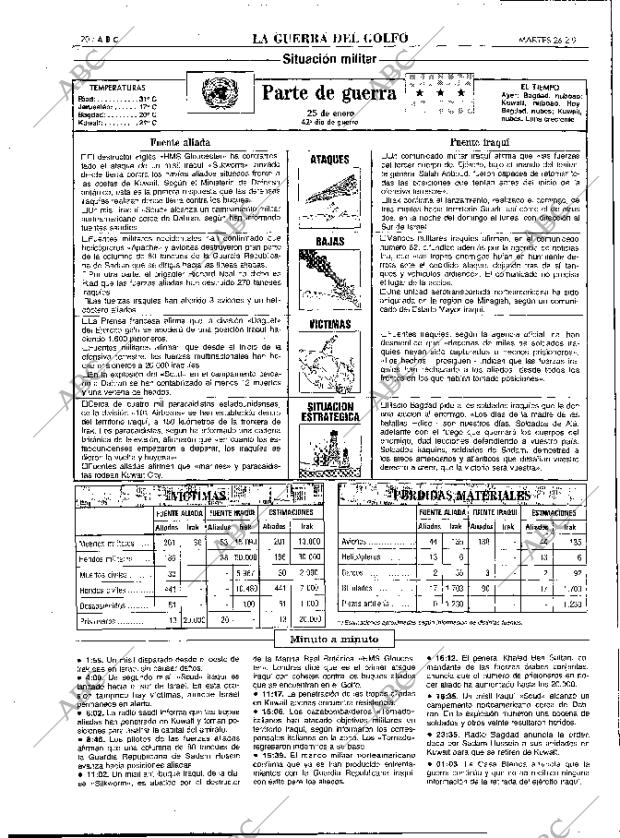 ABC MADRID 26-02-1991 página 20