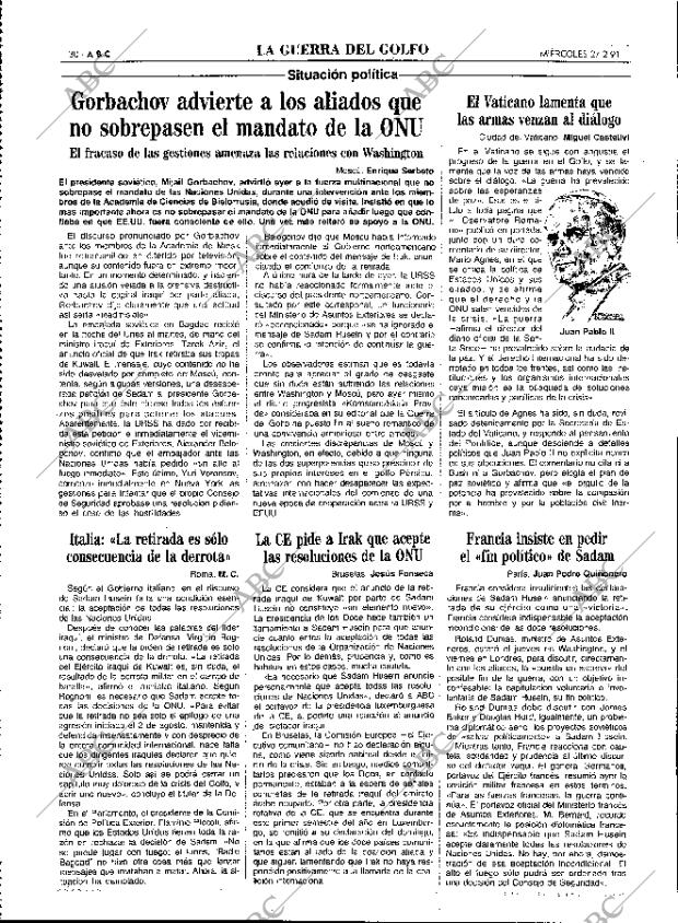 ABC MADRID 27-02-1991 página 30