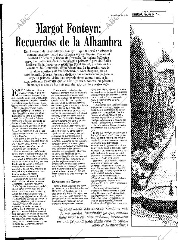 ABC MADRID 27-02-1991 página 64