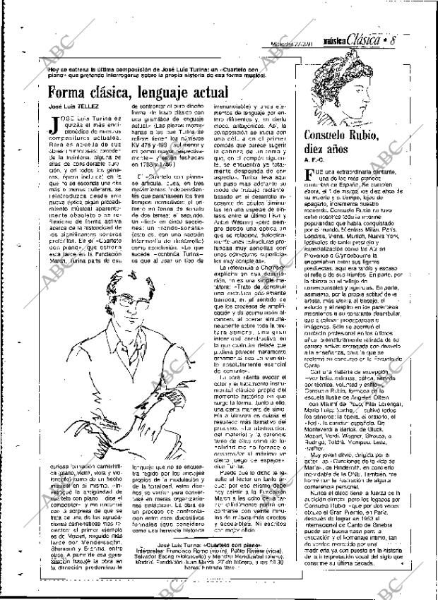 ABC MADRID 27-02-1991 página 66