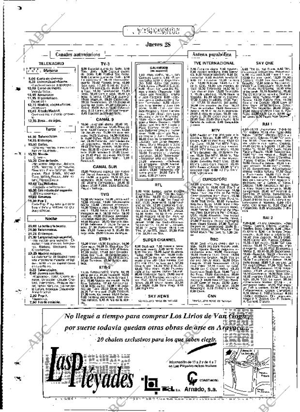 ABC MADRID 28-02-1991 página 134