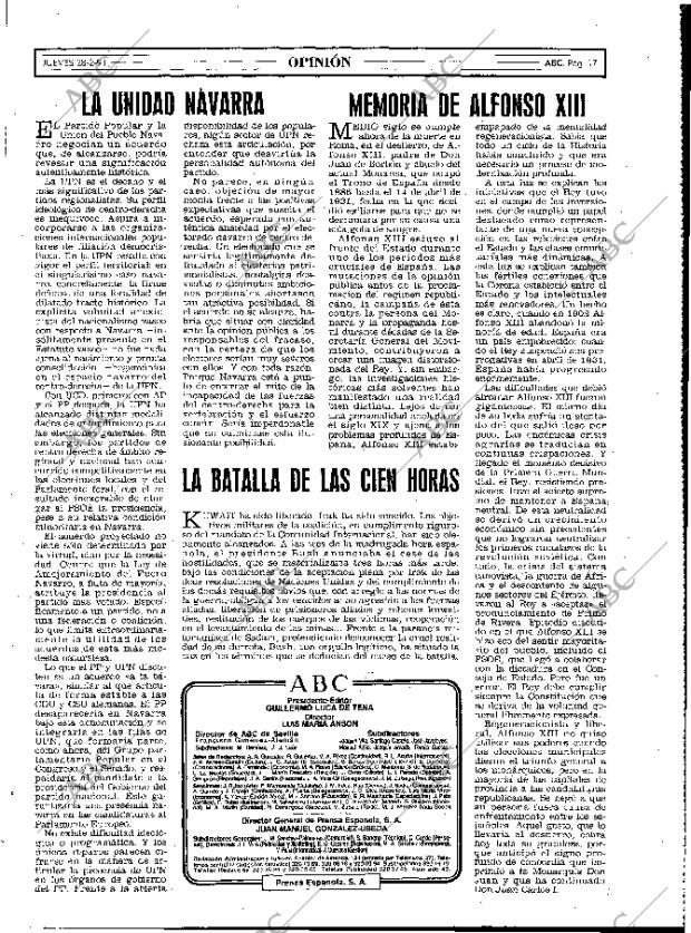 ABC MADRID 28-02-1991 página 17