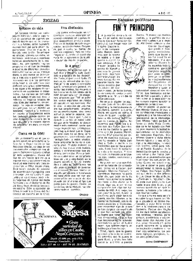 ABC MADRID 28-02-1991 página 19