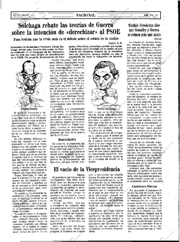 ABC MADRID 28-02-1991 página 33