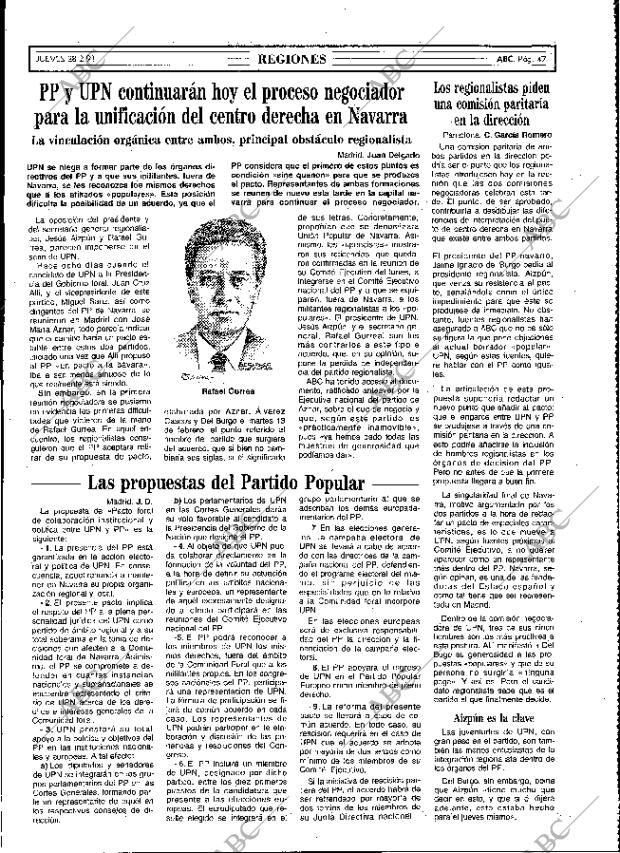 ABC MADRID 28-02-1991 página 47