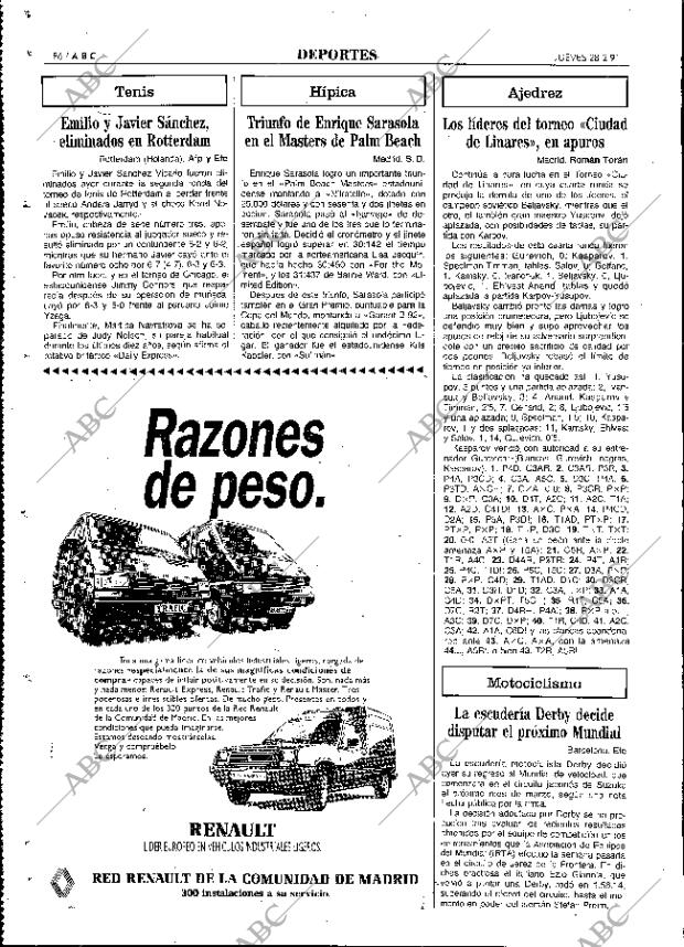 ABC MADRID 28-02-1991 página 86