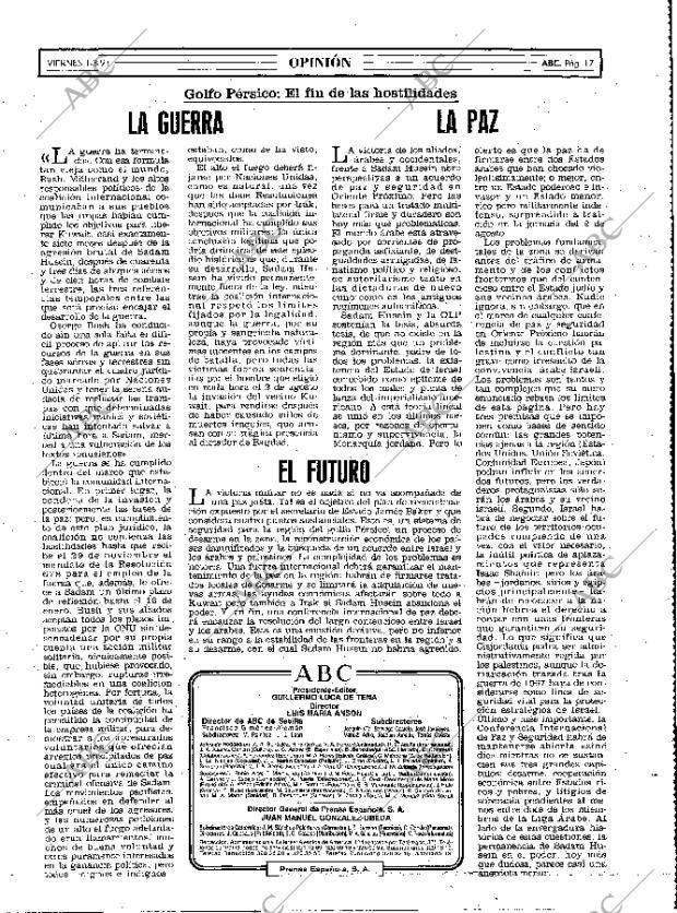 ABC MADRID 01-03-1991 página 17