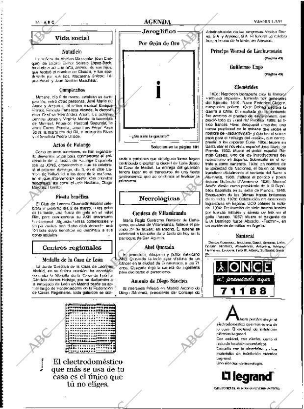 ABC MADRID 01-03-1991 página 54