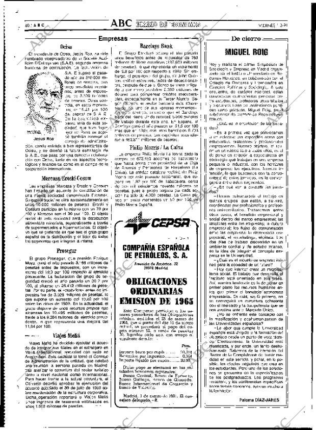 ABC MADRID 01-03-1991 página 80