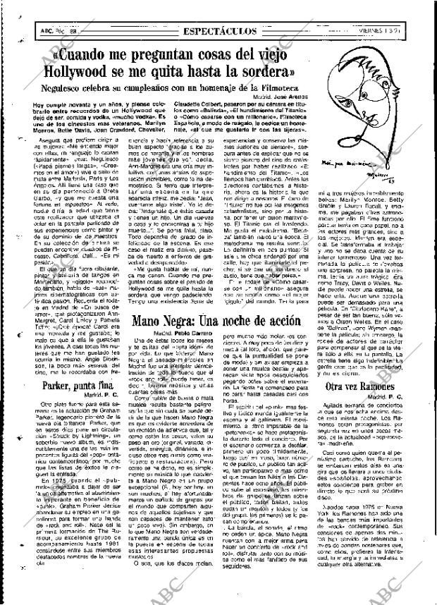 ABC MADRID 01-03-1991 página 88
