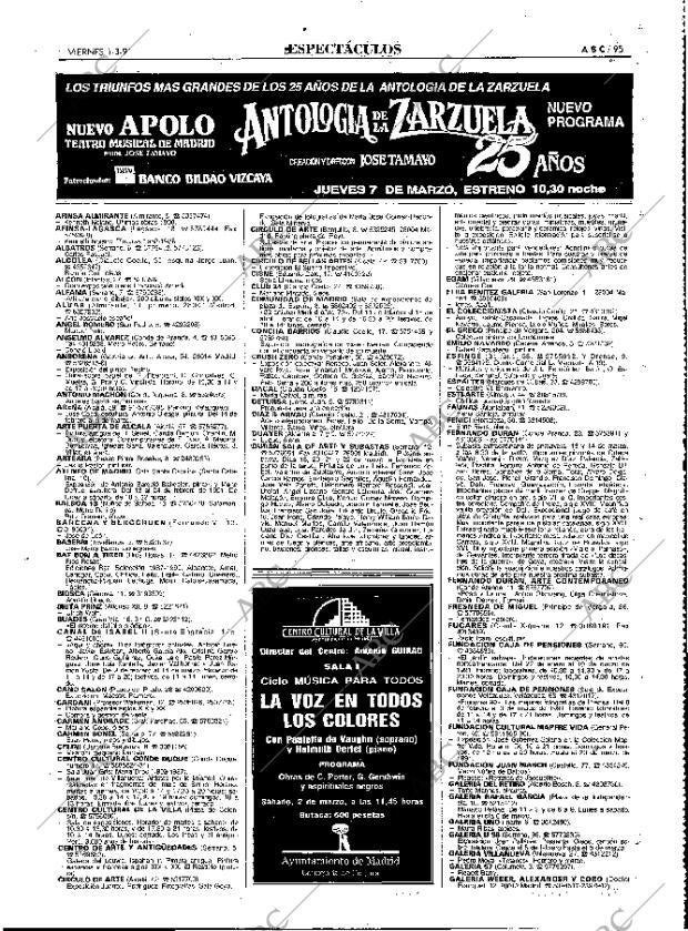 ABC MADRID 01-03-1991 página 95