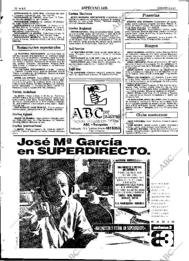 ABC SEVILLA 02-03-1991 página 72