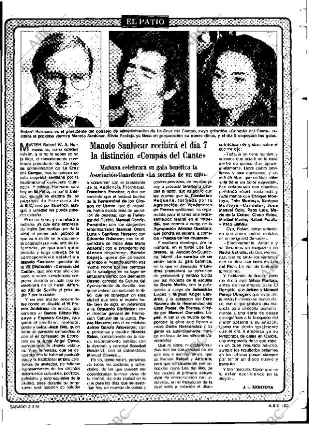 ABC SEVILLA 02-03-1991 página 83