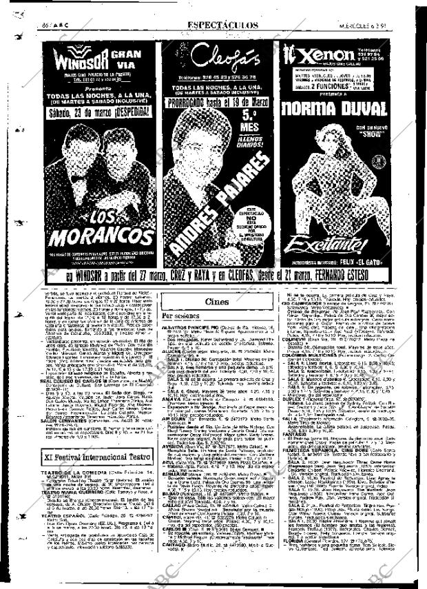 ABC MADRID 06-03-1991 página 86