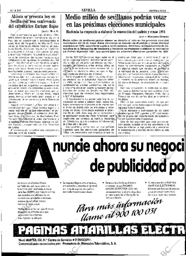 ABC SEVILLA 08-03-1991 página 42