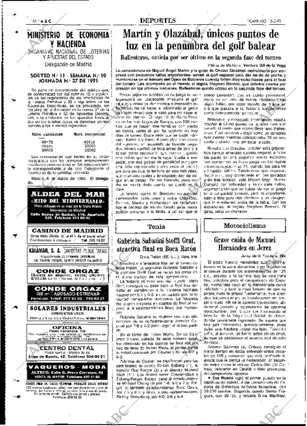 ABC MADRID 10-03-1991 página 116