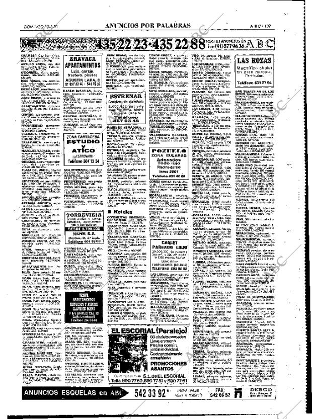 ABC MADRID 10-03-1991 página 139
