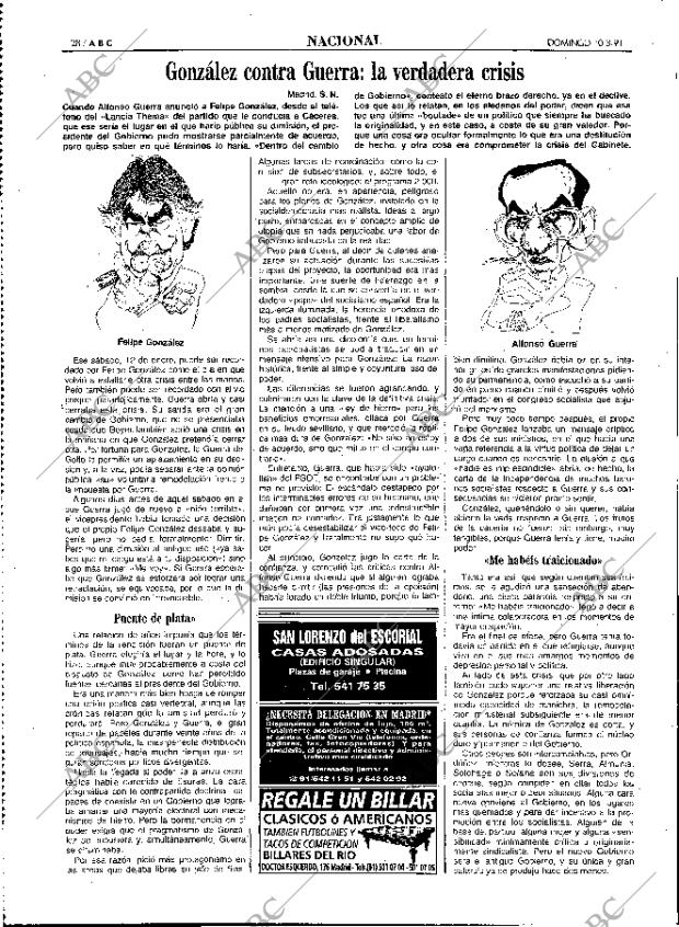 ABC MADRID 10-03-1991 página 28