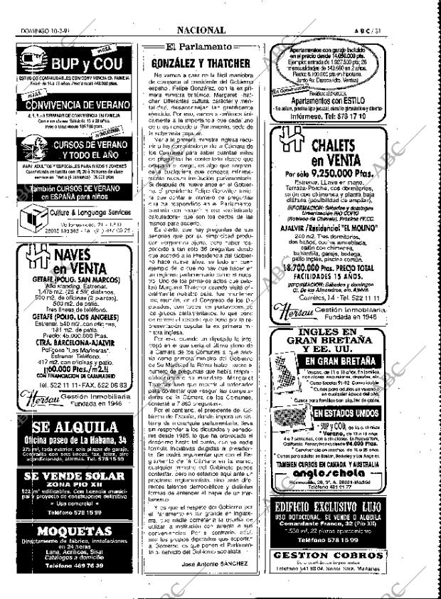 ABC MADRID 10-03-1991 página 31