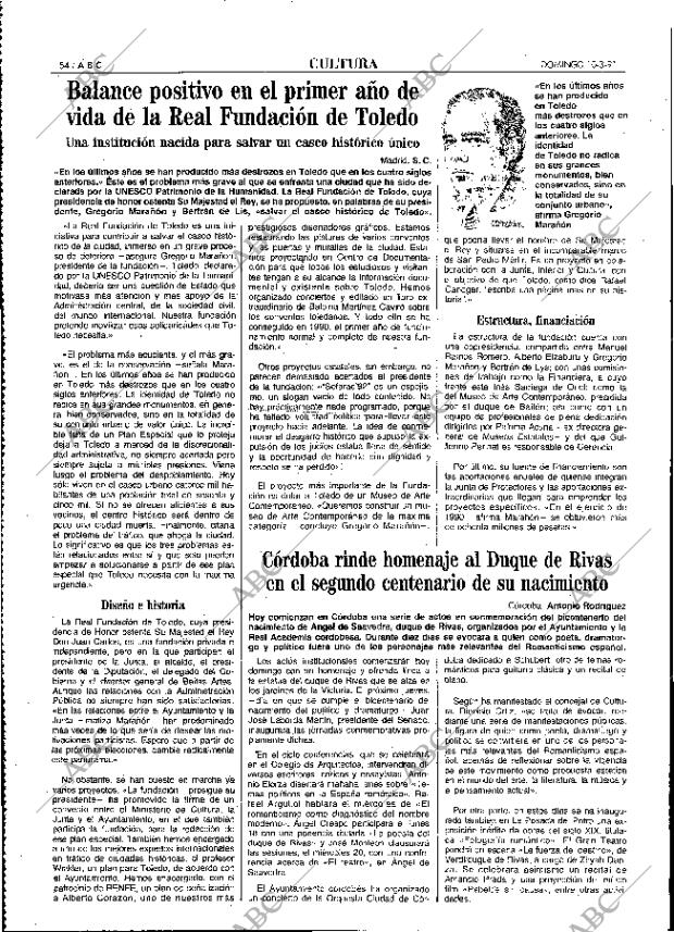 ABC MADRID 10-03-1991 página 54