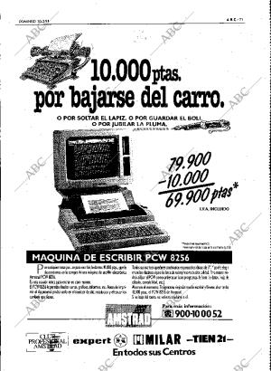 ABC MADRID 10-03-1991 página 71