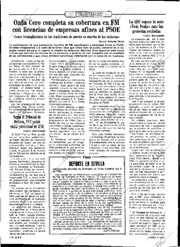 ABC SEVILLA 11-03-1991 página 116