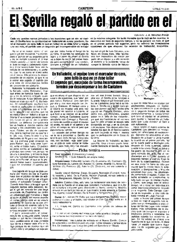ABC SEVILLA 11-03-1991 página 66